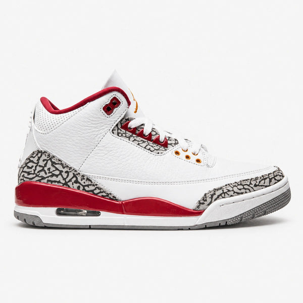 JORDAN RETRO 3 Blanco Rojo