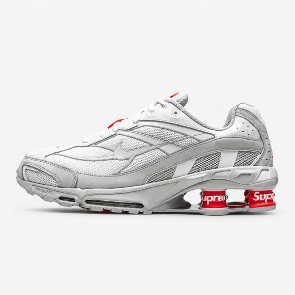 NIKE Shox Ride 2 Blanco Rojo Supreme