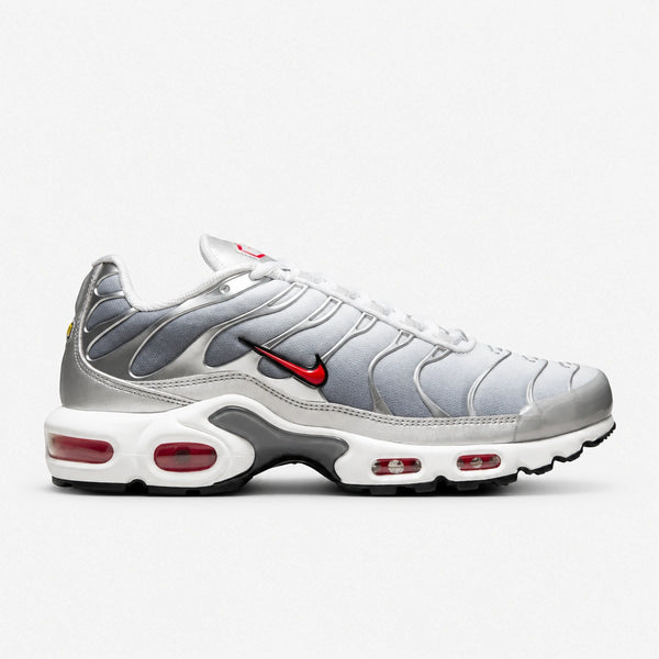 NIKE TN Gris Blanco Rojo