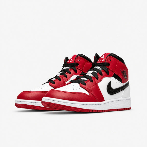 JORDAN RETRO 1 Blanco Rojo Negro