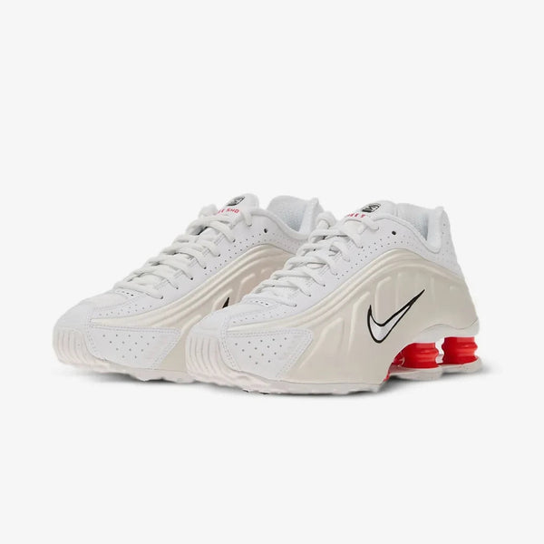 NIKE Shox R4 Blanco Rojo