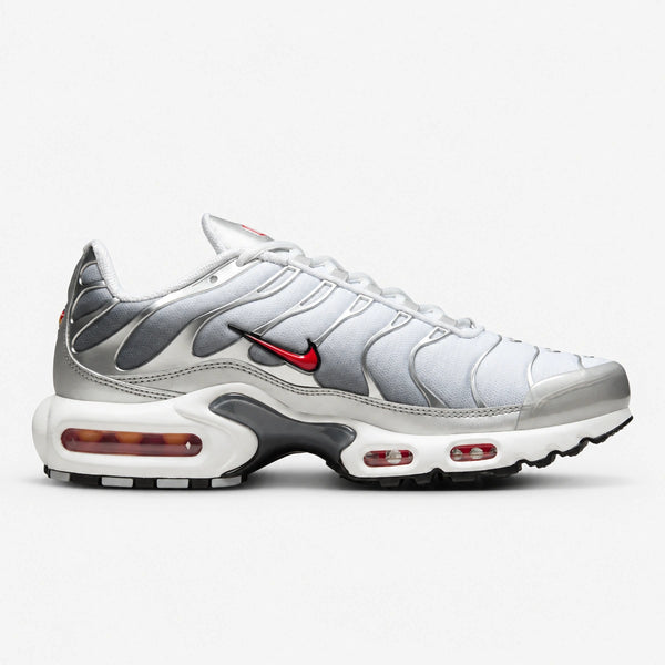 NIKE TN Gris Blanco Rojo