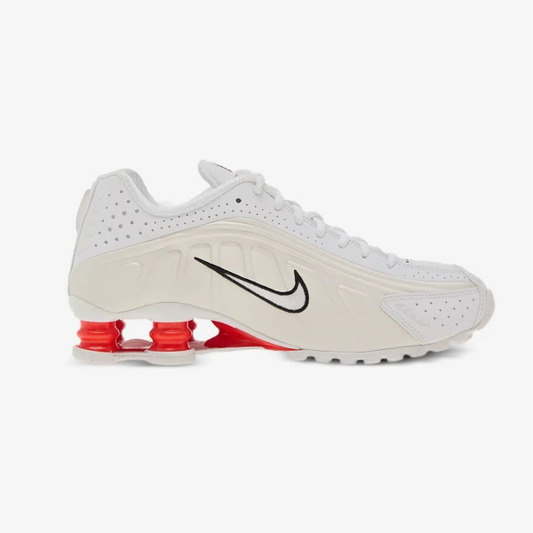 NIKE Shox R4 Blanco Rojo