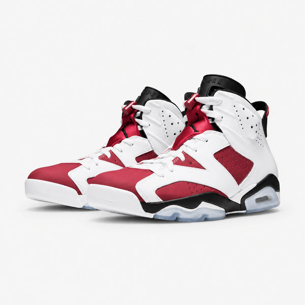 JORDAN RETRO 6 Blanco Rojo