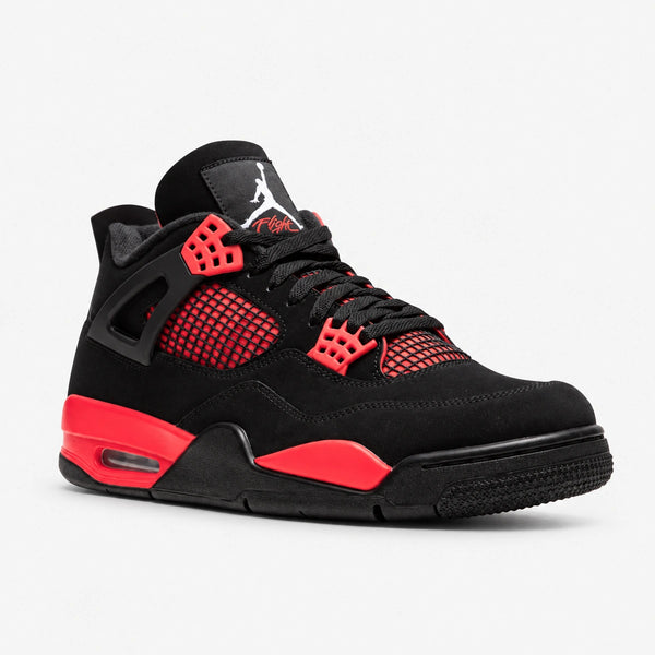 JORDAN RETRO 4 Negro Rojo