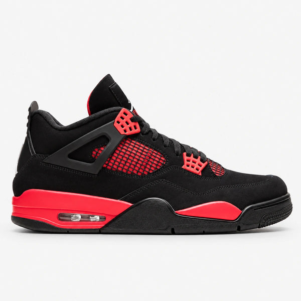 JORDAN RETRO 4 Negro Rojo