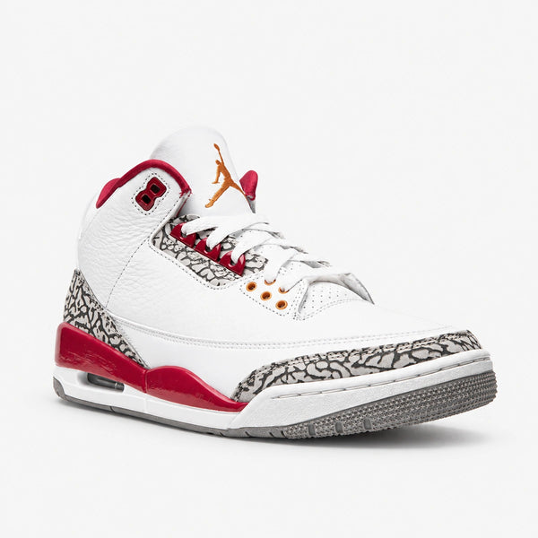 JORDAN RETRO 3 Blanco Rojo