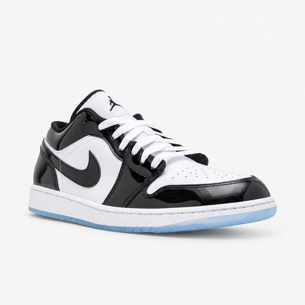 JORDAN RETRO 1 LOW Negro Blanco Charol
