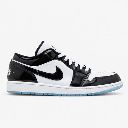 JORDAN RETRO 1 LOW Negro Blanco Charol