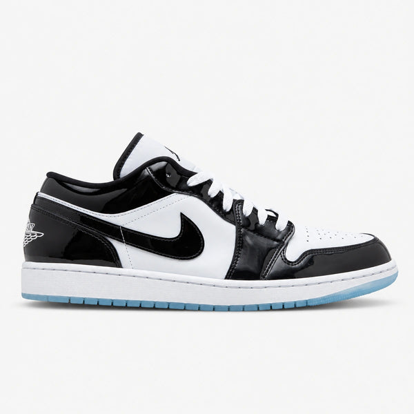 JORDAN RETRO 1 LOW Negro Blanco Charol
