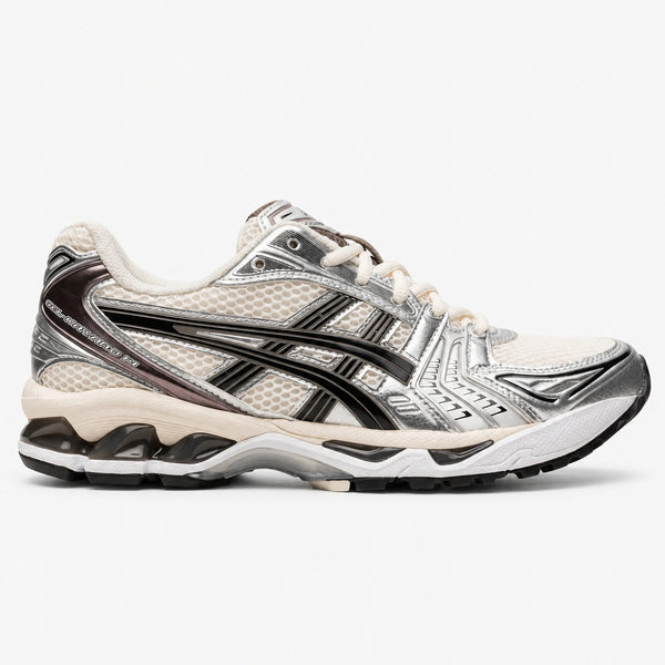 ASICS GEL KAYANO 14 Blanco Plateado Negro