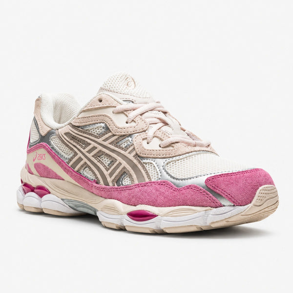 ASICS GEL NYC Blanco Beige Rosa