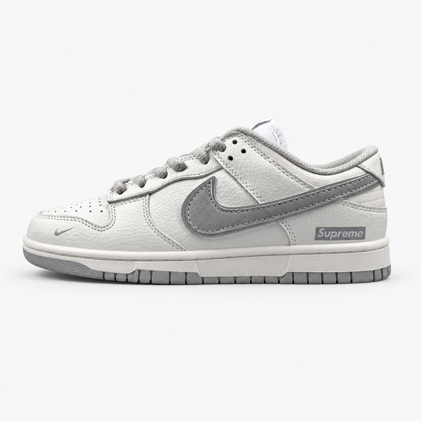 NIKE SB DUNK LOW Blanco Gris Supreme