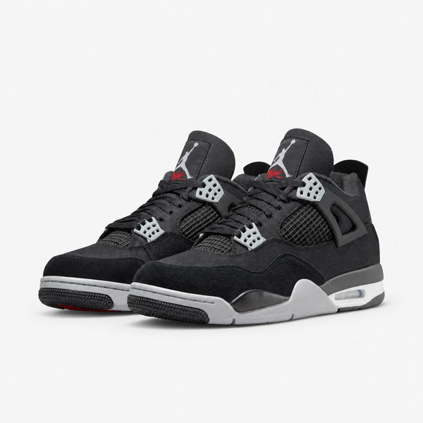 JORDAN RETRO 4 Negro Gris