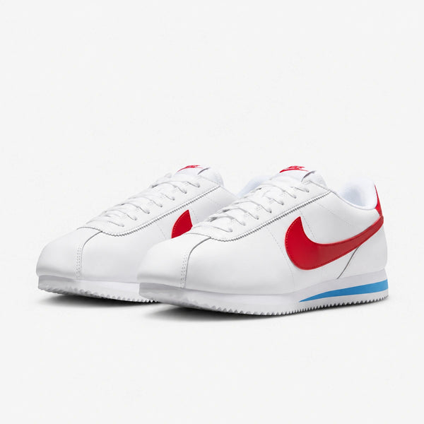 NIKE Cortez Blanco Rojo Azul