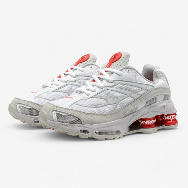 NIKE Shox Ride 2 Blanco Rojo Supreme
