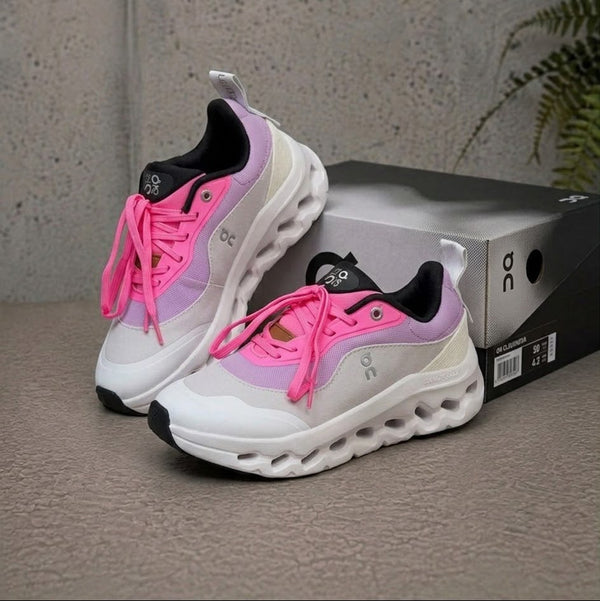 ON RUNNING CLOUD LOEWE Gris Rosa Violeta