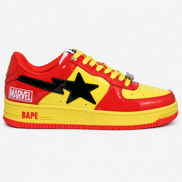 BAPE Sta Low Rojo Amarillo